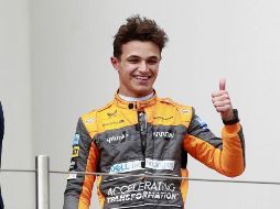 Lando Norris terminó en segundo en el GP de Hungría. ESPECIAL
