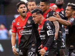 Aldo Rocha le dio sus primeros tres puntos a los rojinegros del Atlas. ESPECIAL/Atlas FC