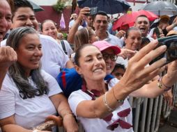 Sheinbaum pidió no dar marcha atrás en la transformación ya que, destacó, solo con la Transformación se podrán seguir garantizando los grandes derechos para el pueblo de México. CORTESÍA