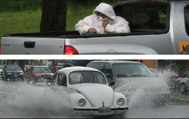 Las lluvias de fuertes a torrenciales, podrían originar el incremento en los niveles de ríos y arroyos, así como deslaves e inundaciones. EL INFORMADOR / ARCHIVO