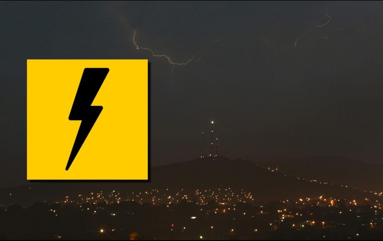 Guadalajara espera lluvia y tormentas eléctricas este lunes. EL INFORMADOR / ARCHIVO