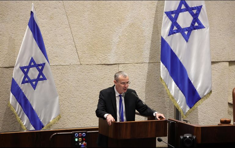 YARIV LEVIN, ministro de Justicia. La doctrina de la razonabilidad, ahora anulada, permitía al Tribunal Supremo revisar y revocar decisiones o nombramientos gubernamentales. EFE / A. Sultan