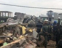 El edificio que se derrumbó estaba muy deteriorado, dijeron vecinos. ESPECIAL