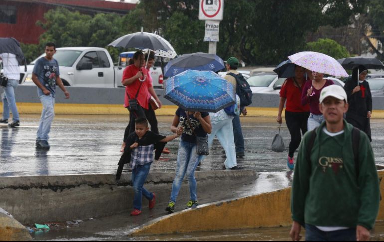 El occidente de México tendrá lluvias puntuales intensas. EL INFORMADOR/Archivo