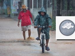 Las lluvias, desde el rango de fuertes, podrían originar el incremento en los niveles de ríos y arroyos, así como deslaves e inundaciones. EFE / ARCHIVO