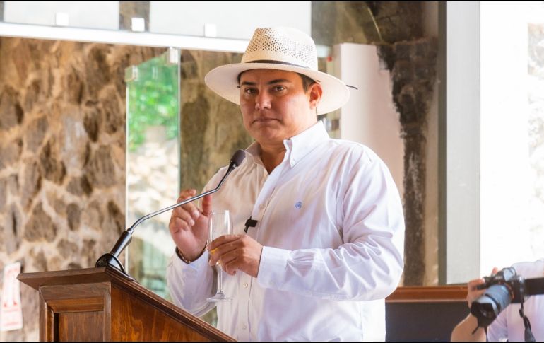 Gildardo Partida Hermosillo, CEO de El Castillo de Tequila, celebró el crecimiento que ha tenido la industria. ESPECIAL