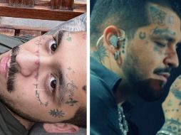 El antes y el después de Christan Nodal. ESPECIAL/Instagram