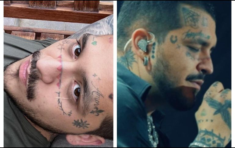 El antes y el después de Christan Nodal. ESPECIAL/Instagram