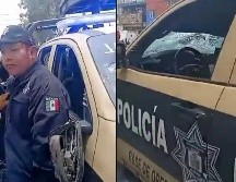 De acuerdo con testigos, el oficial intentó darse a la fuga luego del accidente. ESPECIAL