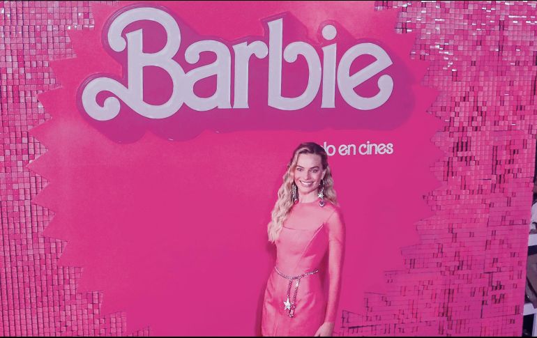 Margot Robbie, protagonista de la cinta “Barbie”. CORTESÍA
