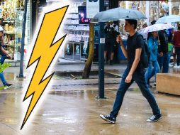 Las lluvias que se prevén vendrán con descargas eléctricas y posible caída de granizo. EL INFORMADOR / A. Navarro