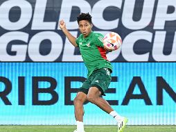 Ozziel Herrera en sus primeros entrenamierntos con Tigres./ IMAGO