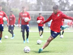 El Guadalajara cerró preparación y quedó listo para su partido de este jueves. ESPECIAL/@chivas