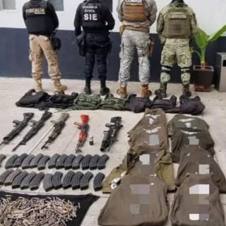 Aseguran arsenal al cártel de ‘El Mencho’ en Michoacán