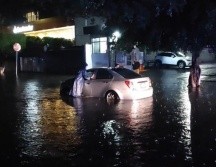 La zona de Plaza de Sol fue una de las más afectadas por la lluvia. ESPECIAL