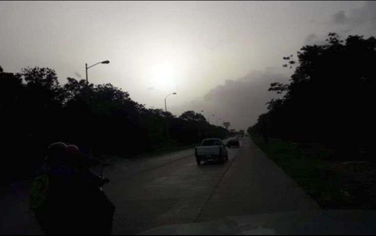 El polvo del Sahara entra cada año por la Península de Yucatán. ESPECIAL