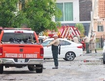 En Villa Fontana el agua llega desde dos flancos: por el poniente y sur del fraccionamiento pasa el Arroyo Seco que se desbordó ayer, pero además un canal de aguas pluviales atraviesa a la mitad de la zona urbanizada. CORTESÍA / Bomberos de Tlaquepaque