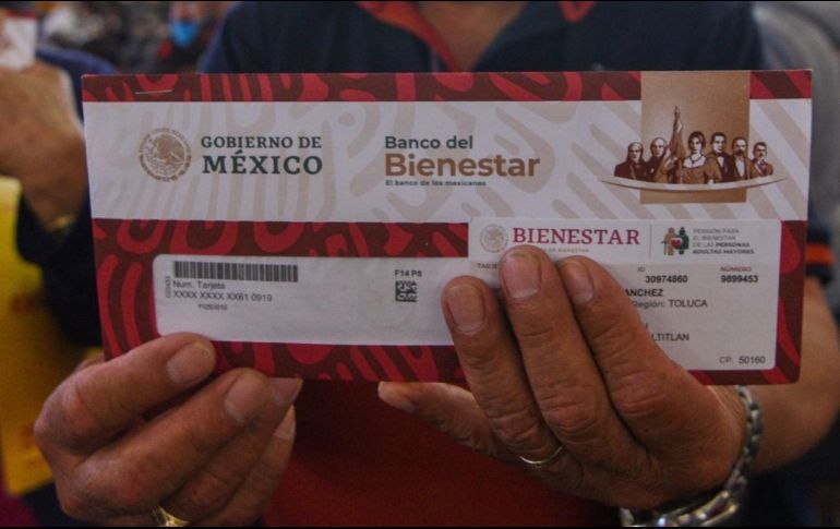 El pago se hace en una sola exhibición en la tarjeta del Banco del Bienestar. ESPECIAL