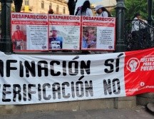 Colectivos de familiares de personas desaparecidas exigieron la reanudación de búsquedas. Dylan Hernández/EL INFORMADOR