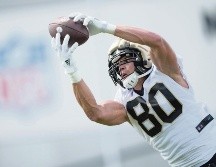 Jimmy Graham ha atrapado por lo menos ocho pases de anotación en seis de sus 12 temporadas. AP/G. Herbert