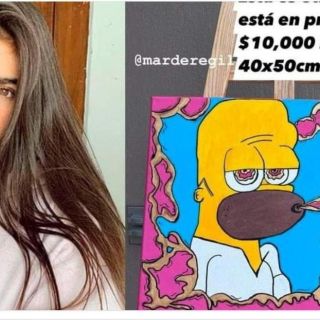 Hija de Bárbara de Regil vende sus pinturas "mal hechas" y la tunden con memes