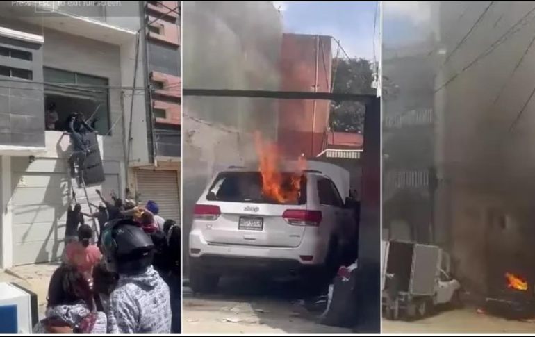 Habitantes se metieron a la casa del alcalde y causaron varios daños. ESPECIAL