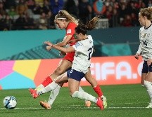 Ana Capeta acarició el gol para Portugal en el tiempo de compensación. EFE/H. Young