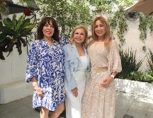 Yeya Beruben, Mónica Martín del Campo y Sonia Estrada. GENTE BIEN JALISCO/  Esmeralda Escamilla
