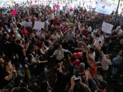 Claudia Sheinbaum fue recibida por miles en Naucalpan. ESPECIAL