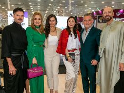 Sandro Cruz, Iliana Ruizvelasco, Verónica Delgadillo, Zaira Marino, Jaime Ibiza y Jorge Lupercio. GENTE BIEN JALISCO/ Jorge Soltero