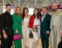Sandro Cruz, Iliana Ruizvelasco, Verónica Delgadillo, Zaira Marino, Jaime Ibiza y Jorge Lupercio. GENTE BIEN JALISCO/ Jorge Soltero
