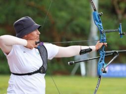 La arquera sonoresense quiere su boleto a los Juegos Olímpicos de París 2024. ESPECIAL/@micozito