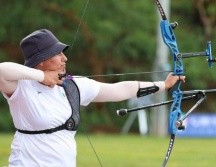 La arquera sonoresense quiere su boleto a los Juegos Olímpicos de París 2024. ESPECIAL/@micozito