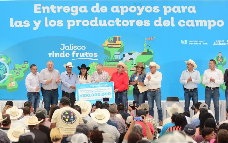 Entrega 100 mdp a casi 4 mil productores del campo en región Ciénega