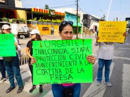 Si las autoridades no les atienden y les ofrecen solución, la manifestación podría extenderse hasta el mediodía. EL INFORMADOR/ A. Navarro