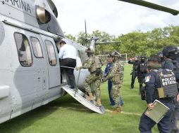 Enseguida, Carmona Gándara pidió garantías para su familia, entre ellos tres menores de edad. SUN / ESPECIAL