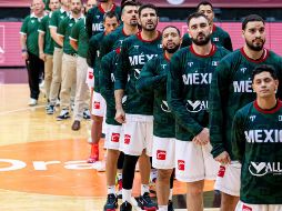 Los 12 guerreros siguen con paso perfecto en sus partidos de preparación. ESPECIAL/@mexbasquet