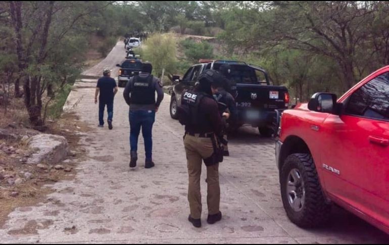 La Fiscalía Especial en Personas Desaparecidas ya realiza un operativo de búsqueda. ESPECIAL/@FiscaliaJal