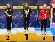 Mariana se dijo contenta con el triunfo. ESPECIAL/@CONADE