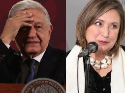 La Comisión de Quejas y Denuncias del INE aprobó imponer medidas cautelares contra López Obrador por sus comentarios contra la senadora Gálvez, al advertir posible violencia política de género. ESPECIAL / SUN y NTX