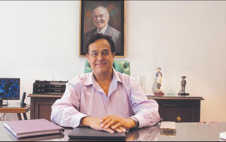 Salvador Cosío confía en que Jalisco encontrará la fórmula para el desarrollo. EL INFORMADOR/  F. González