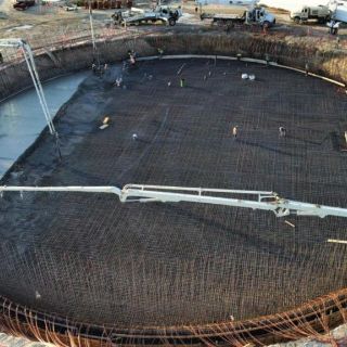 Construyen tanque para mejorar el abasto de agua en Nuevo León