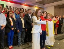 Mencionaron las presidentas de PRI, Laura Haro; PAN, Diana González y PRD, Natalia Juárez que hay conversaciones con las presidencias de los partidos Hagamos y Futuro para que se puedan sumar a la coalición. CORTESÍA