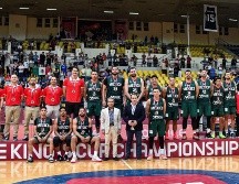 Los mexicanos se proclamaron subcampeones del torneo con dos victorias y un solo juego perdido. CORTESÍA/@mexbasquet