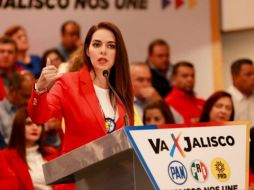 Haro afirmó que atenderá sus funciones como cabeza de partido y dará certidumbre a aquellos personajes que tengan aspiraciones políticas en este proceso. CORTESÍA