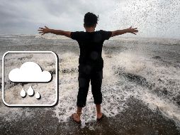 Una serie de fenómenos que suceden en el territorio nacional provocará lluvias fuertes para 11 estados, según informó el Servicio Meteorológico Nacional. AP / ARCHIVO