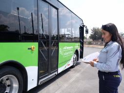 Se busca que más mujeres forman parte del transporte público de Jalisco. ESPECIAL/Setran