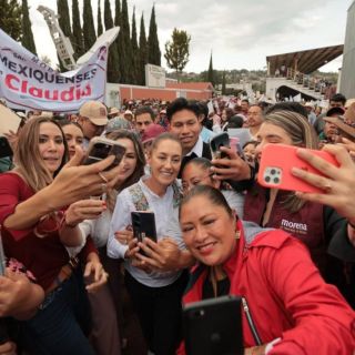 Claudia Sheinbaum encabezó una Asamblea Informativa en Atlacomulco, Estado de México
