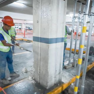 Invertirán 105 MDP para rehabilitación del estacionamiento de Plaza de la Liberación