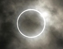 Eclipse anular de sol. La península de Yucatán está en la trayectoria de la anularidad. EFE/Archivo